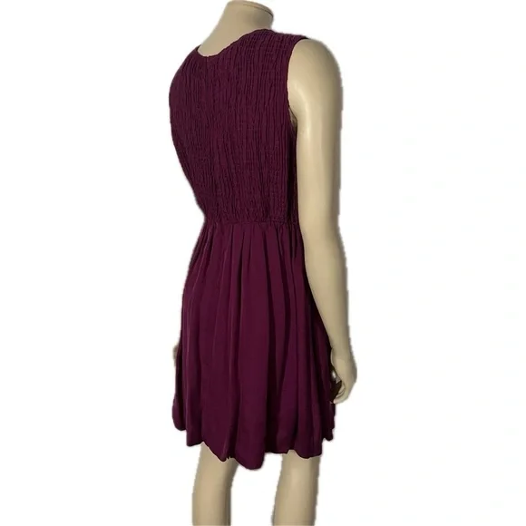 NWT RED Valentino Silk Mini Dress Bubble Hem - Picture 6 of 12